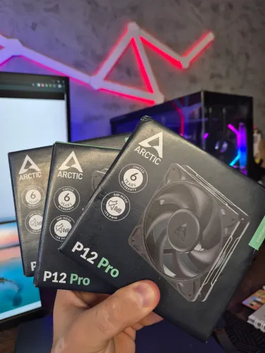 Ventoinha ARCTIC 12 PRO fan extremamente forte