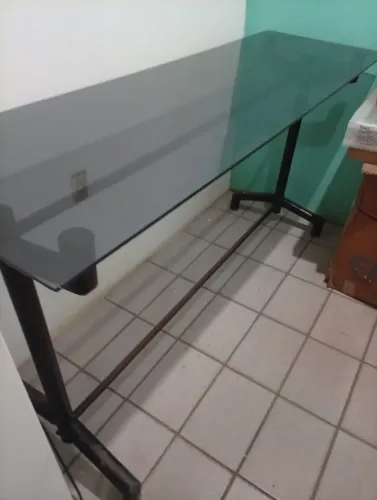 Mesa Vidro Blindex pra Sair Hoje!!! Excelente Estado!!