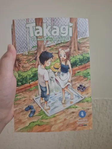 Mangá Takagi A Mestra Das Pegadinhas Vol 4 e 5