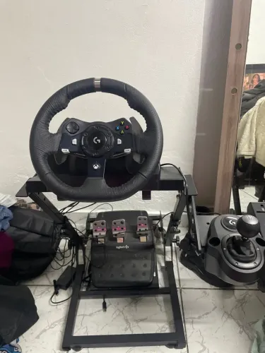 Volante g920 com câmbio e cockpit
