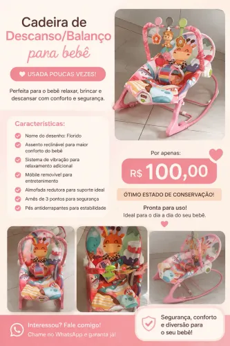 Cadeirinha descanso