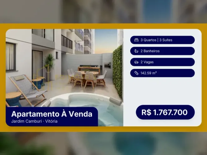 Incrível Apartamento Garden em Jardim Camburi: Lazer e Sofisticação!
