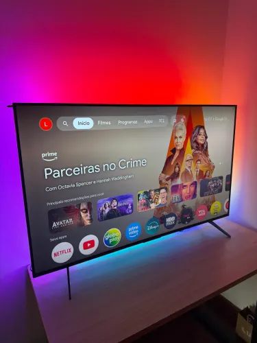 Smart Tv Tcl MiniLED 4k 55 polegadas - Impecável!