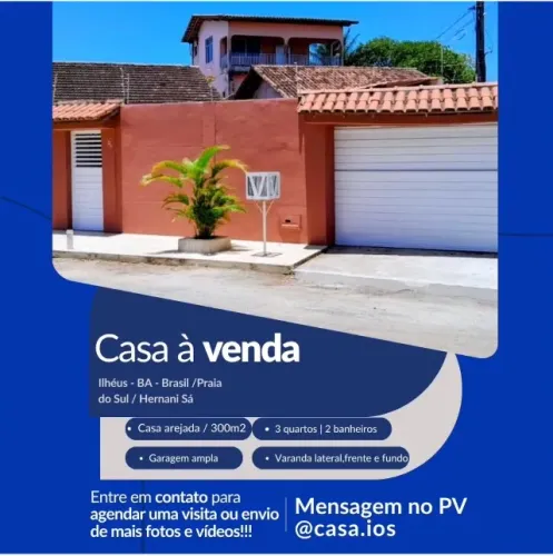 Casa Zona Sul de Ilhéus Ba
