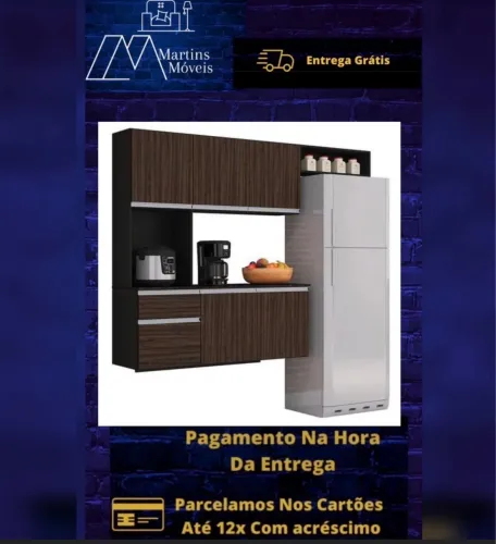 GRANDE PROMOÇÃO *COZINHA MEL 1.80 POQUEMA ENTREGA GRÁTIS ACEITA CARTÃO