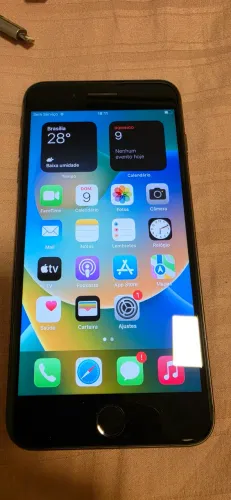 Iphone 8 plus 256gb preto