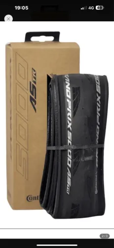 Pneu continental GP 5000 AStr 28mm tubeless.