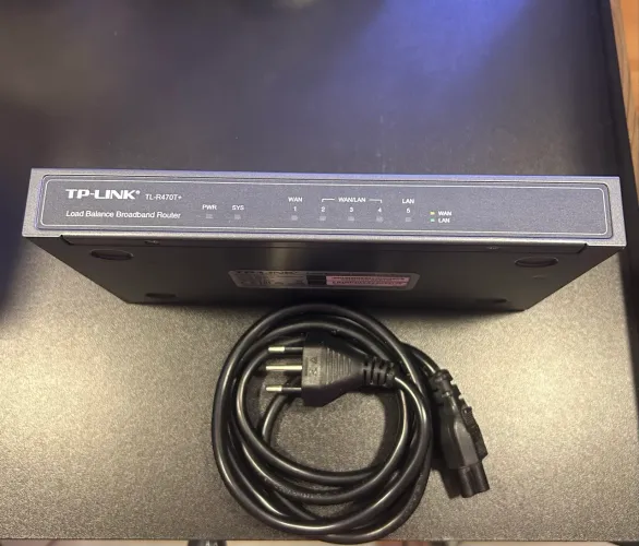 TP-Link TL-R470T+ roteador balanceador de internet multi-WAN