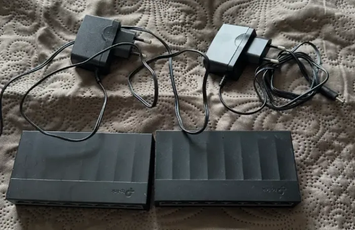 2 Switch TP-Link 8 Portas GIGABIT
