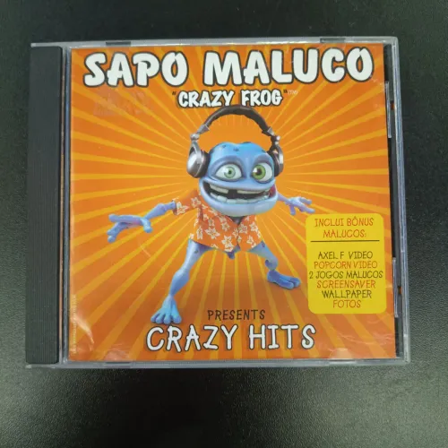 CD SAPO MALUCO CRAZ HITS ORIGINAL