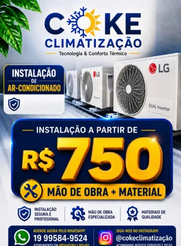 Serviço de Instalação de Ar-Condicionado em Indaiatuba