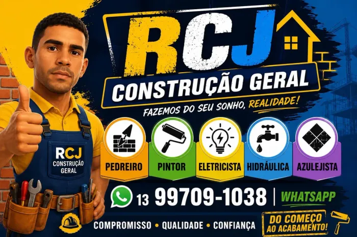 Sou pedreiro faço todos tipo de serviço