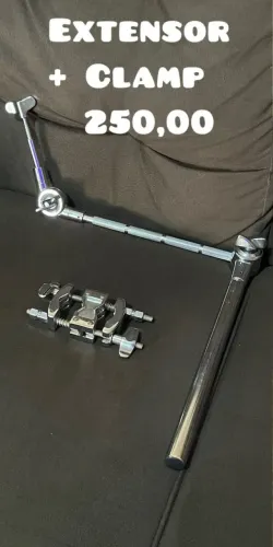 Extensor + clamp de bateria ludwig