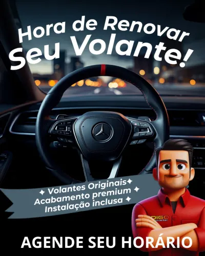 Volantes Injetados e em Couro