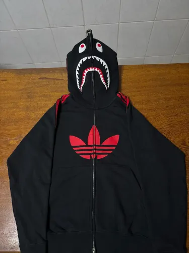Adidas x Bape Shark Full Zip Moodie - G