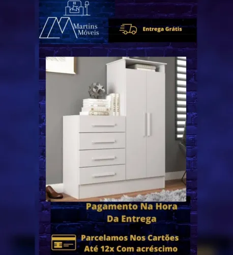 GRANDE PROMOÇÃO COMODA MULTIUSO RODIAL ENTREGA GRATIS ACEITA CARTÃO 