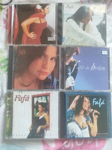 Fafa de Belém mini coleção  6 cds 20$ cada