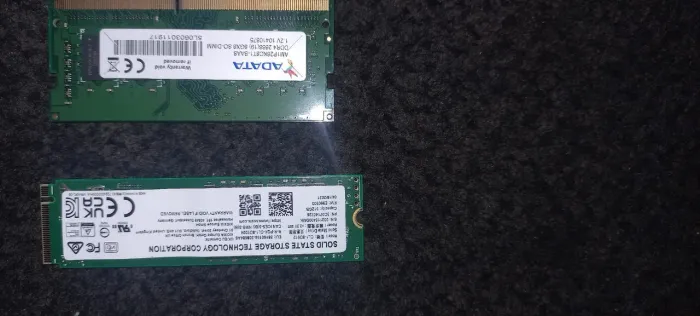 Memória DDR 4 e ssd 