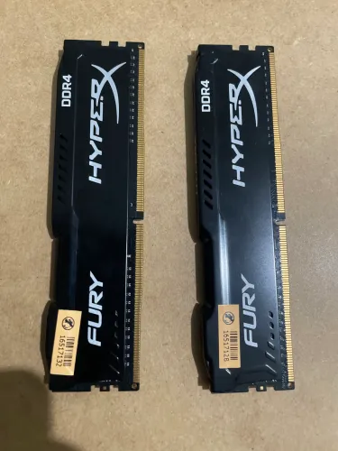 Memória HYPERX 2400Mhz ddr4 (2x4Gb) 8Gb