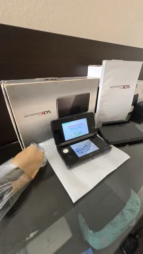Nintendo 3DS Old "Desbloqueado" com caixa e todos acessórios originais! Completo! +jogos.