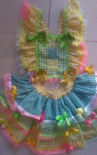 Roupa de quadrilha infantil