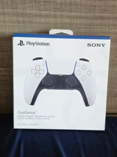 Controle DualSense PS5 Sony PlayStation Branco ou midnight black