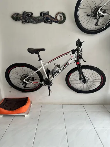 Bicicleta Aro 29 Gts Freio Hidráulico E Susp. Trava 27v Mx9