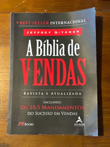 Livro: A Biblia de Vendas, Jeffrey Gitomer