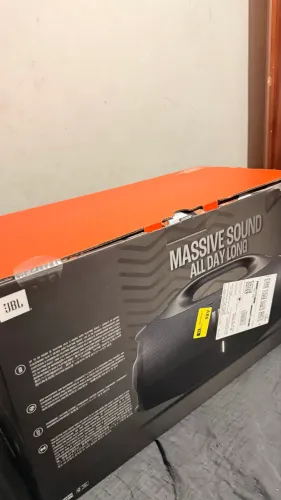 CAIXA DE SOM JBL BOOMBOX 4 PRETA NOVA LACRADA