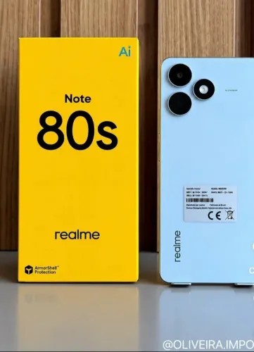Aparelho Realme Note 80s 4Ram 128Gb Novo Lacrado.