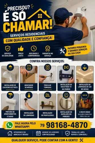 Serviços Residenciais em Aracaju e Região