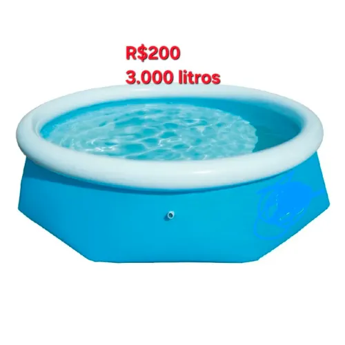 Piscina 3.000 litros
