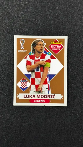 Figurinha Legend Bronze Luka Modric (Croácia) 2022 - Rara - Perfeito Estado