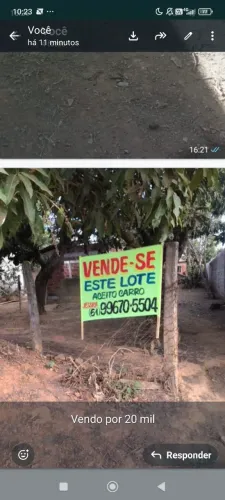 Lote na Vendinha Go/ Aceito troca em carro ou moto
