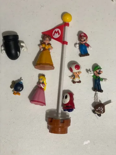 Lote Nintendo Super Mario Bros 5cm