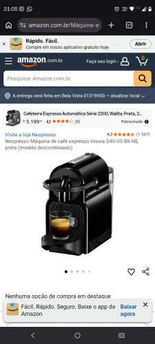 Máquina de café Nespresso