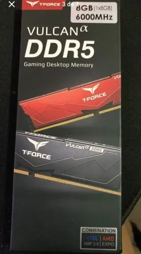 Memoria DDR5 Vulcan 8GB 6000MHz