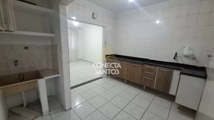 Apto 2 quartos, Boqueirão Santos R$455 mil Cod2158