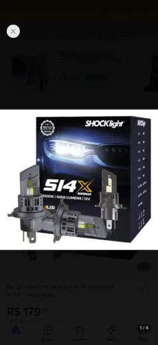 Led H4/H19 S14x ShockLight