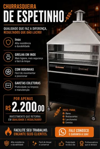 Churrasqueira de espetinho