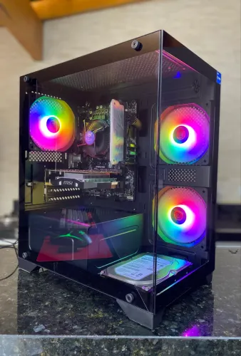 Computador Gamer i5 10400 16Gb Ssd256Gb GTX 1050Ti