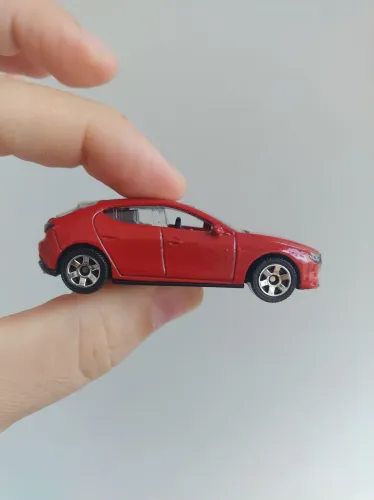 Miniatura Matchbox Mazda 3 Vermelho Novo 1:64 Loose