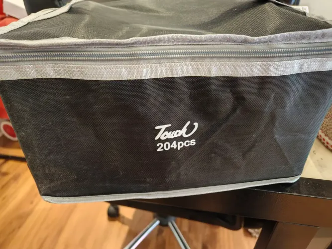 Kit Marcadores Touch 204 cores