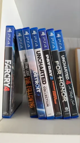 Jogos ps4 e jogos ps5 *leia descricao