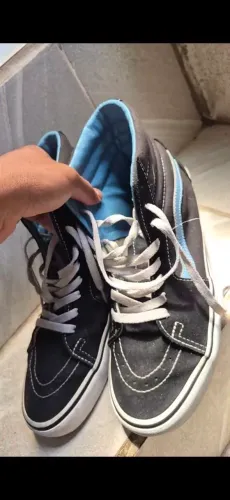 TÊNIS VANS SK8-HI POP BLUE 42 ÓTIMO ESTADO