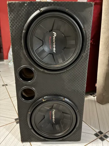 Alto falante pioneer 311 par na caixa