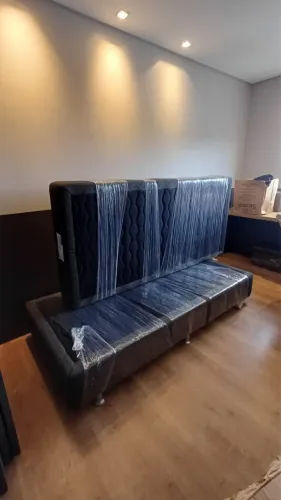 Box  cama casal king maxflex Lumiere Premium 