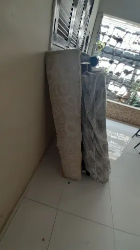 Cama box + colchão de casal