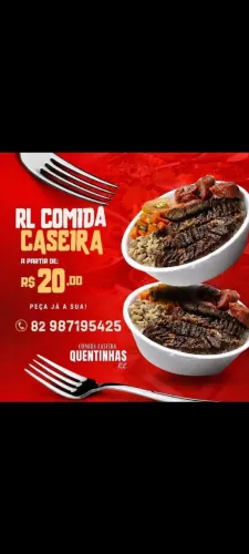 Comida Caseira venha Conferir nosso Almoço e se Saborear do Nosso Tempero Nordestino