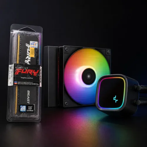 Memoria ram ddr4 Kingston fury + water cooler deepcool